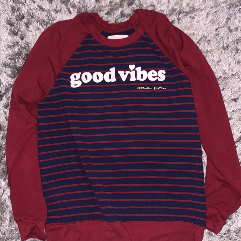 Spiritual gangster “good vibes” sweatshirt